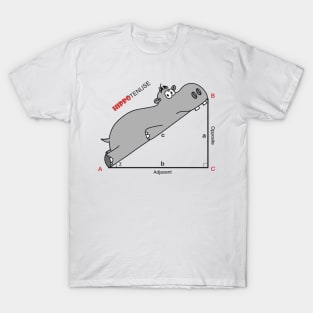 Hippotenuse Math T-Shirt